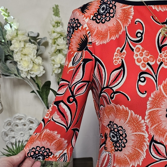 ELIZA J | (STYLE#EJ6M1087) VIBRANT FLORAL SHEATH DRESS - Picture 4 of 16